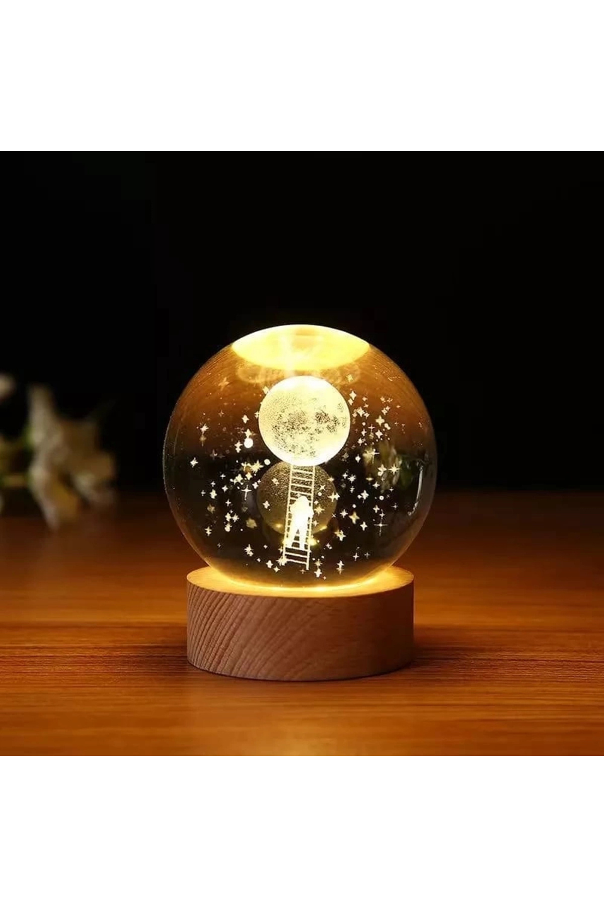 toganshop Astronot Tasarımlı Işıklı Küre