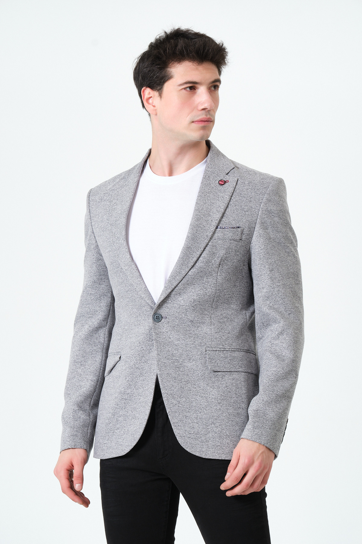 VALUE FASHION  Erkek Ceket, Slim Fit Astarlı Spor Şık Ceket - Görsel 5