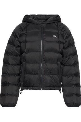 Calvin Klein Jeans Siyah Kadın Standart Baskılı Mont LV047C521GUB1