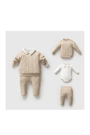 Nipperland ERKEK BAKLAVA DESENLİ TAKIM