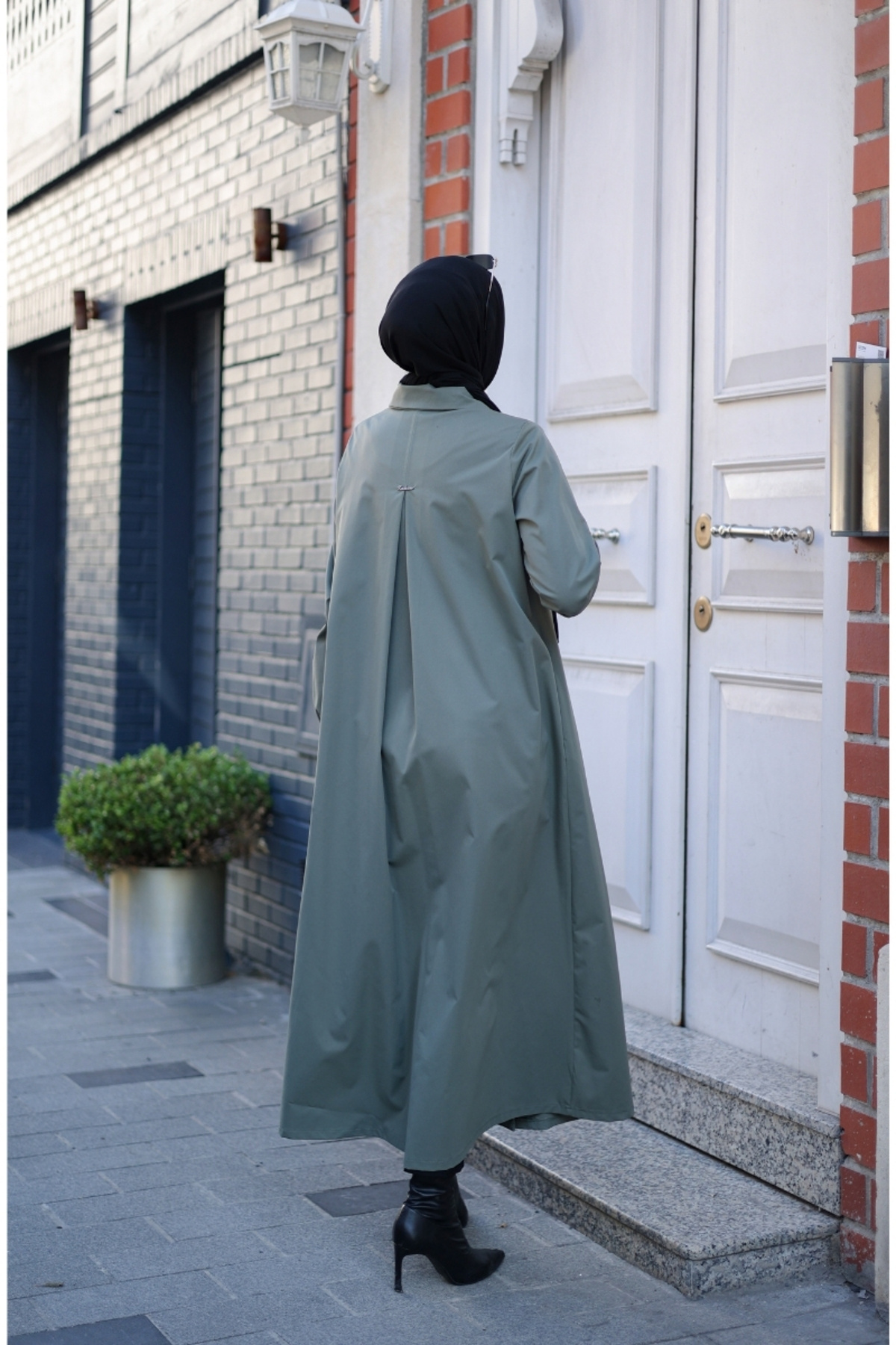 KADEEM  Nevin Gabardin Kap - 422537 - Görsel 7