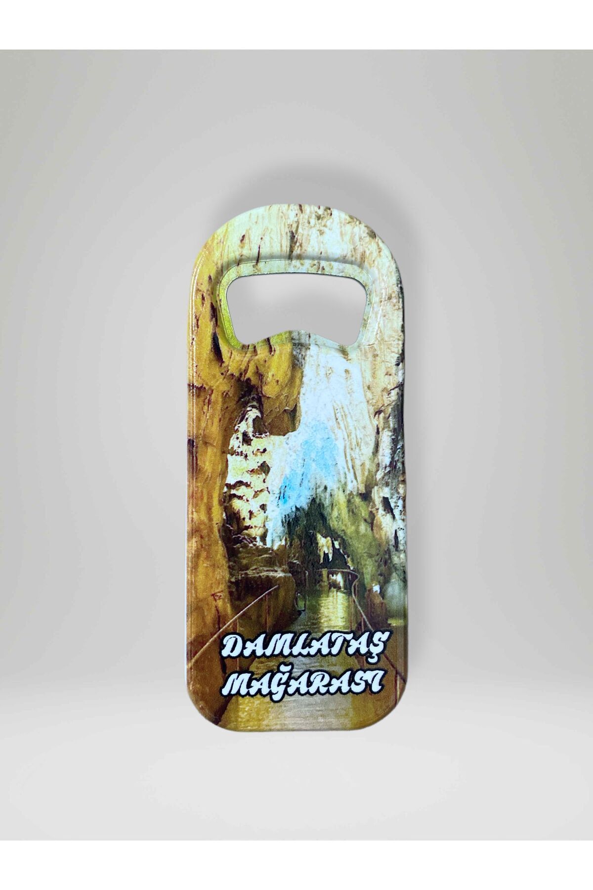 Mundy DAMLATAŞ MAĞARASI Temalı Plastik Şişe Açacağı Magnet Buzdolabı Süsü Açacak (kod:961)