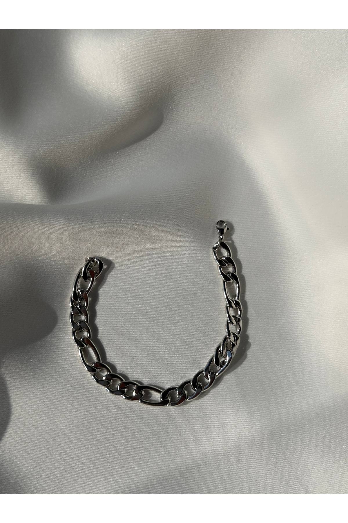 Erkek Çelik Bileklik 19 cm