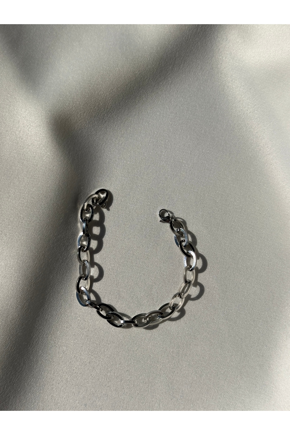 Erkek Çelik Bileklik 19 cm