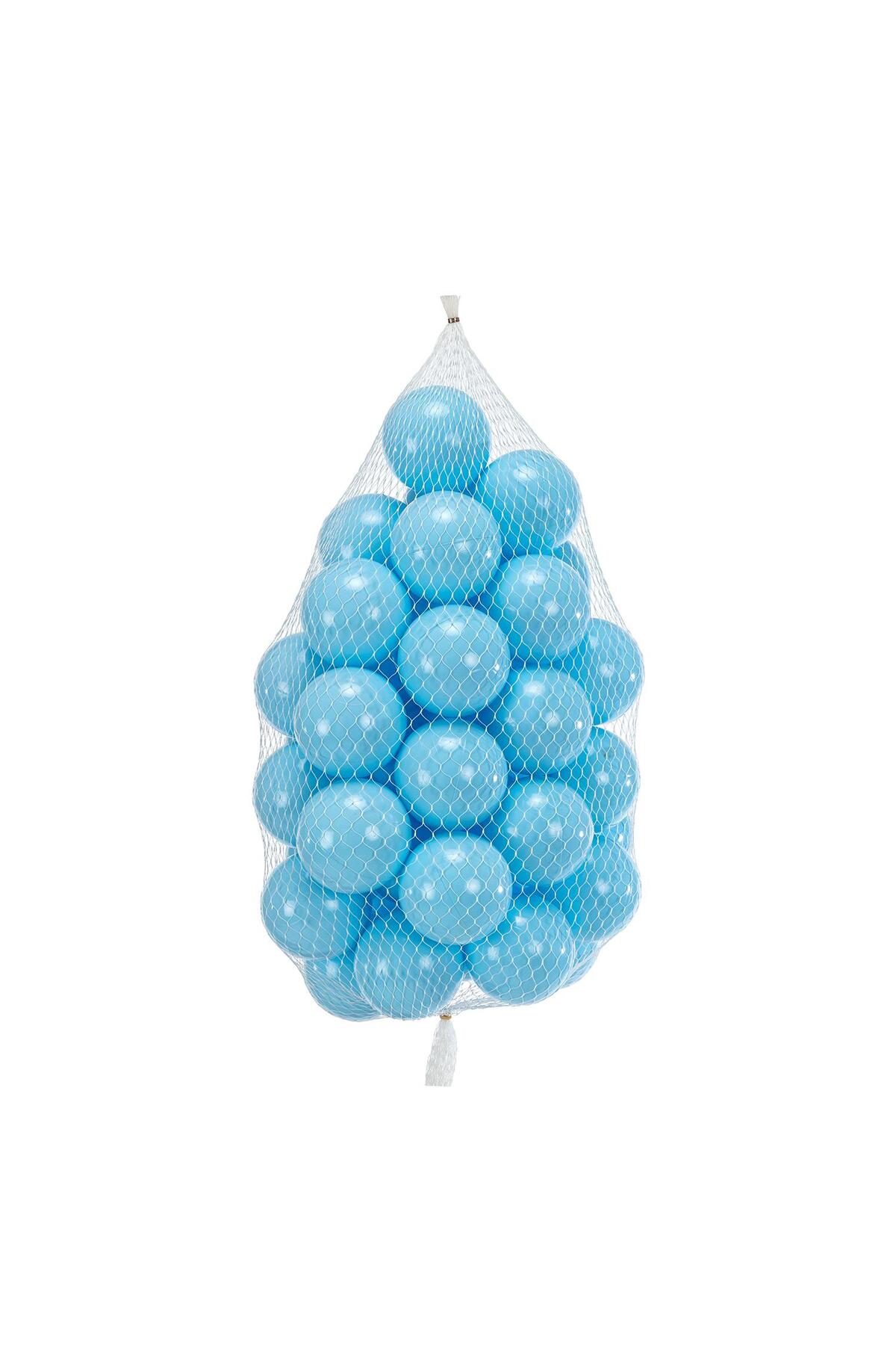 Wellgro 7 Cm Top Havuzu Topu 150 Adet Gümüş, Mavi. Beyaz fotoğrafı 2 (önizleme)