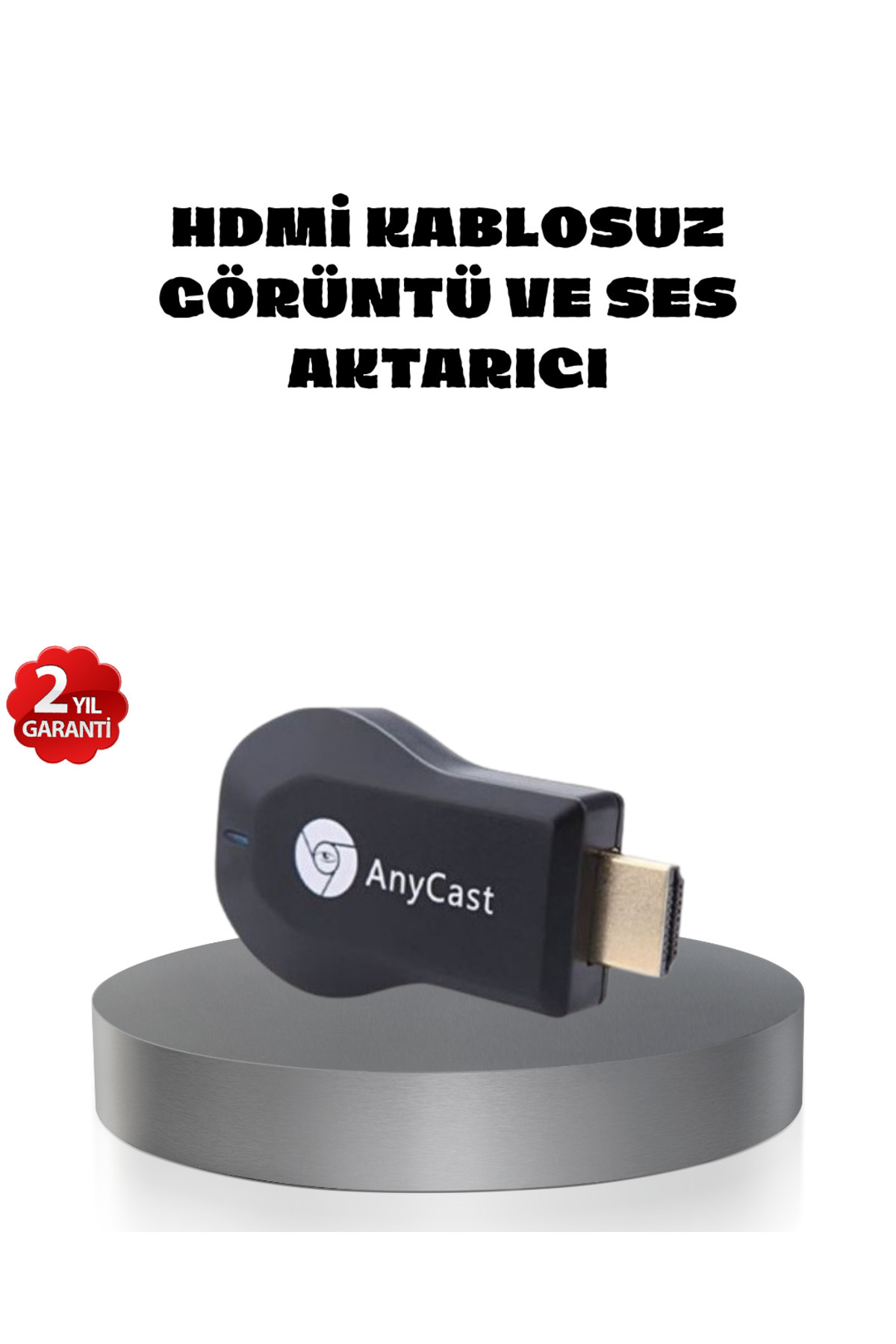 ZERO LAND MTXDPN M9 Plus Kablosuz HDMI Görüntü Aktarıcı – Tak Çalıştır, iOS Android (164459) Windows Uyumlu