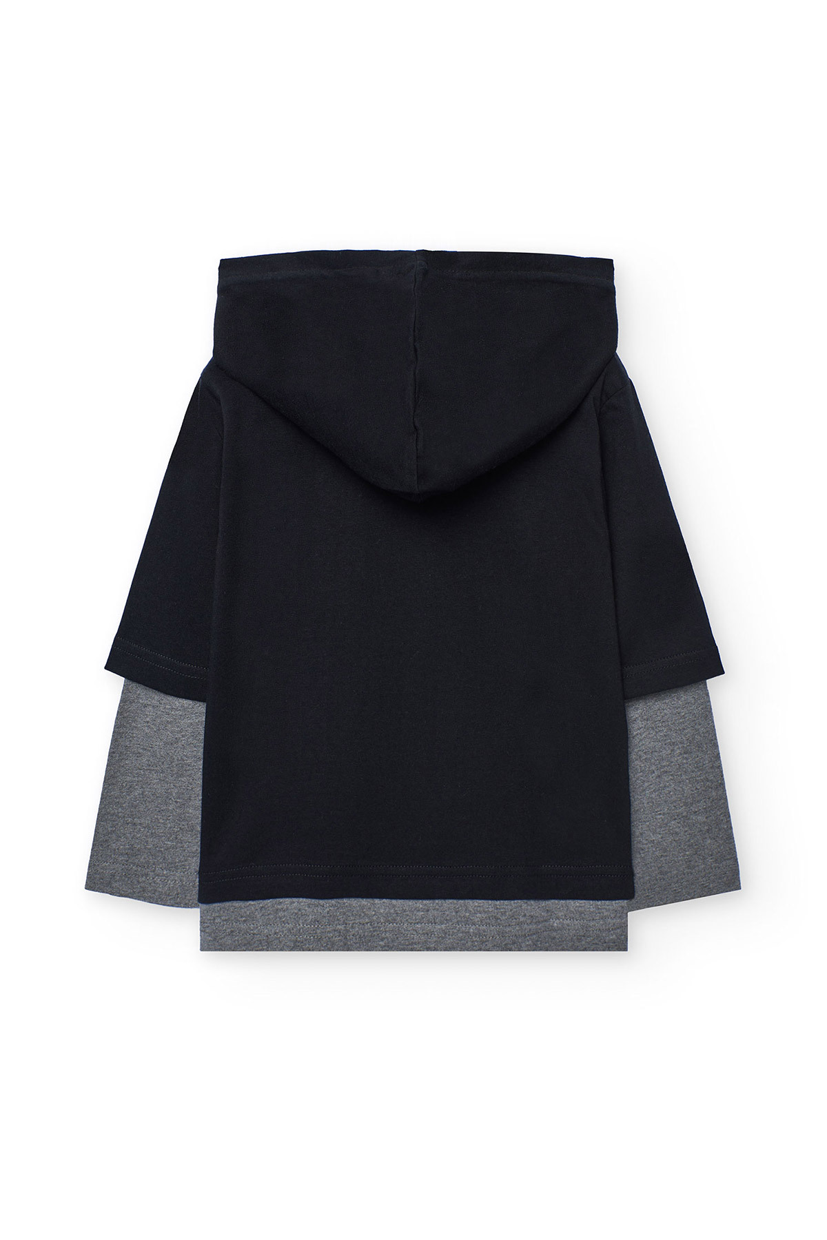 Boboli Erkek Çocuk Kabartma Baskılı Sweatshirt fotoğrafı 3 (önizleme)