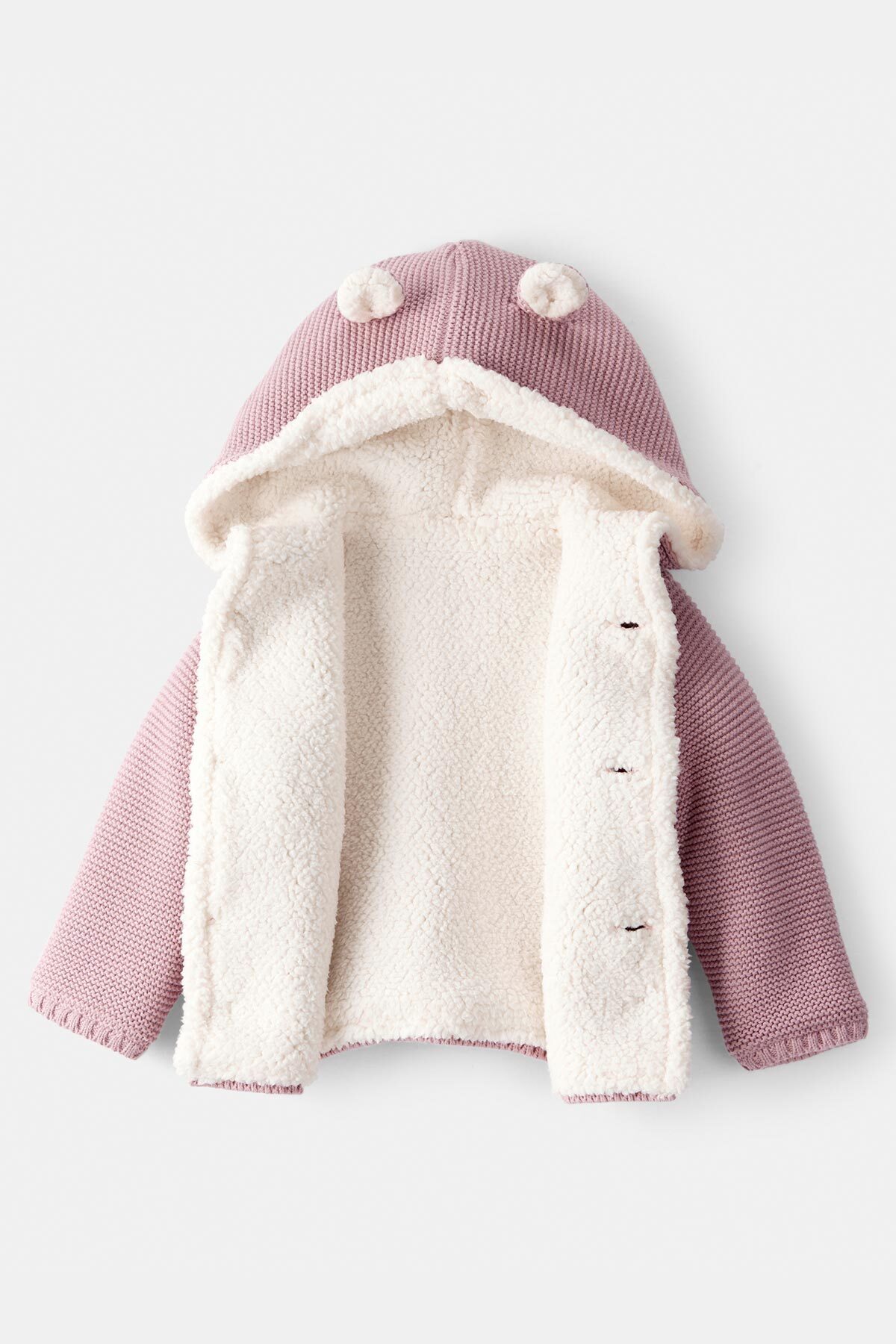 Carter's Kız Bebek Pembe Hırka fotoğrafı 2 (önizleme)