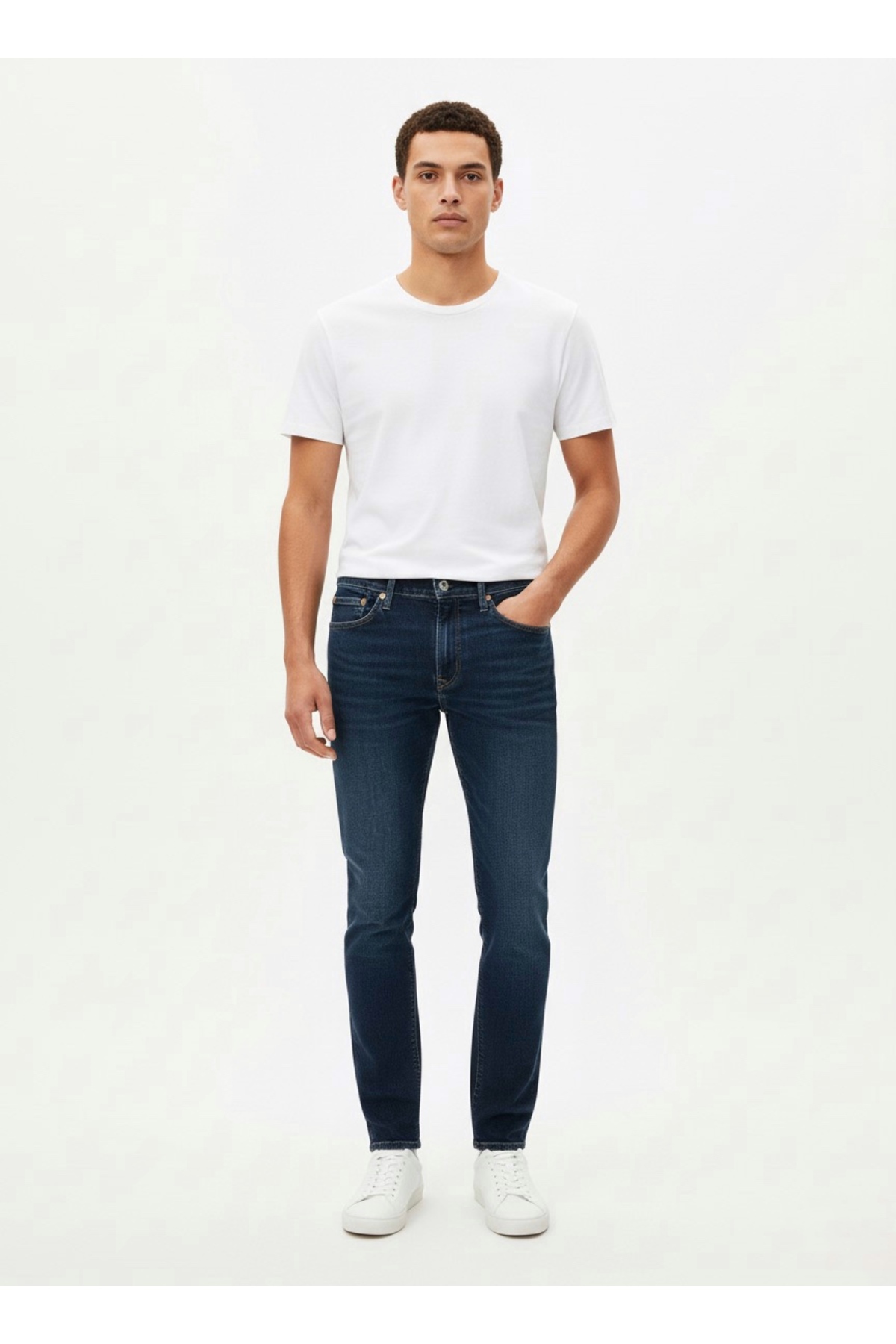 Levi's  LSE 511 SLİM ERKEK KOYU MAVİ JEAN KOT DENIM PANTOLON A2081-0063 - Görsel 5