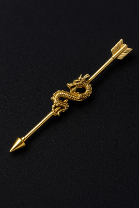 ömay takı Dragon Çelik Köprü Piercing