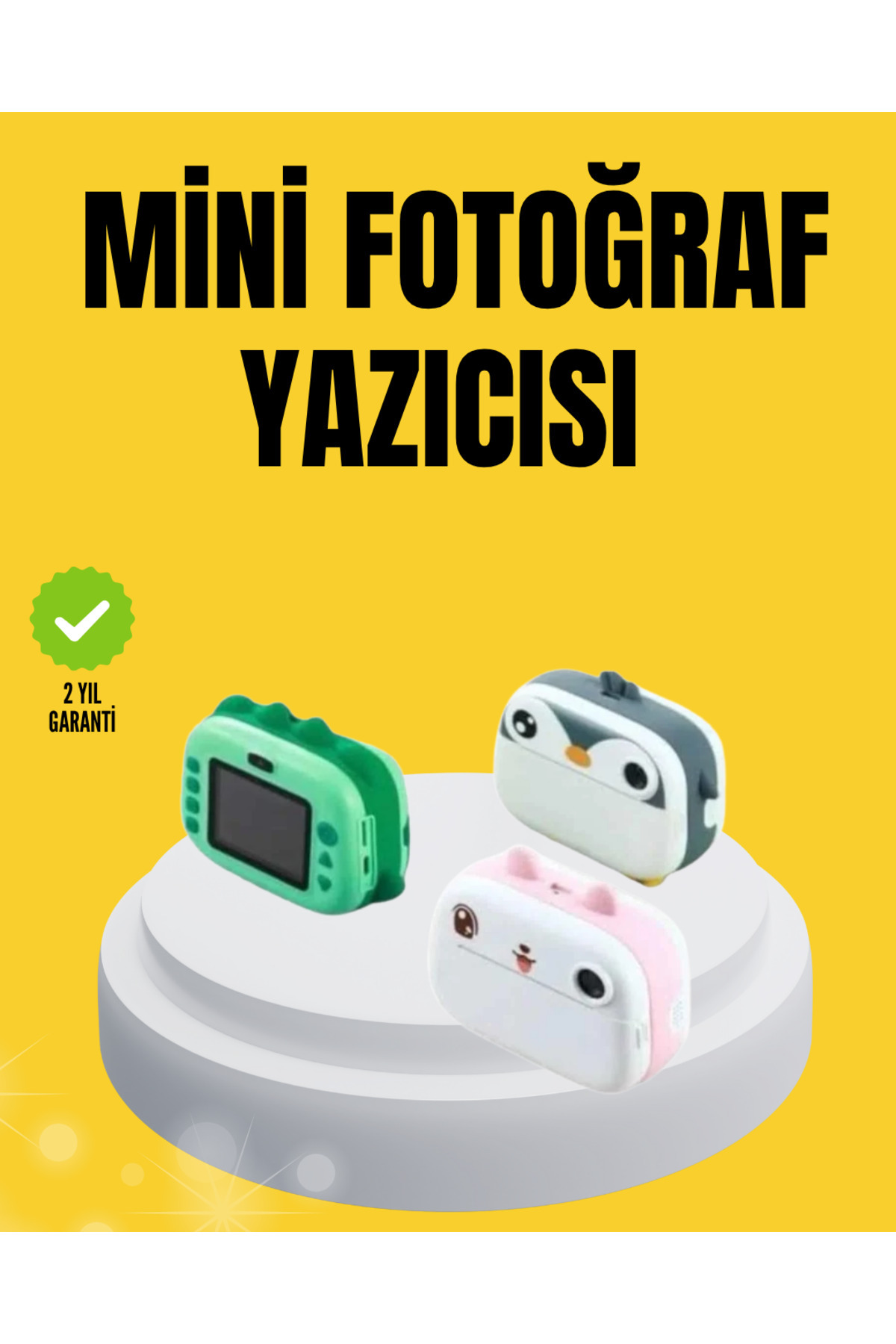 ZERO LAND NRTMSA Baskı Kamera – Çift Lensli, Anında Baskı ve 10X Zoom Özellikli Dijital (230320) Fotoğraf Ma