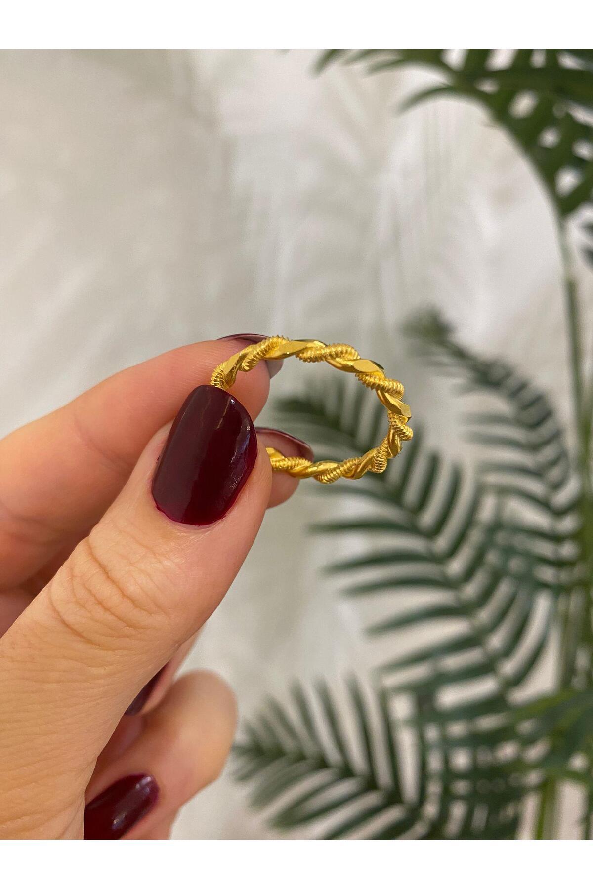 bestmysilver Kadın Gümüş İkili Burma Yüzük