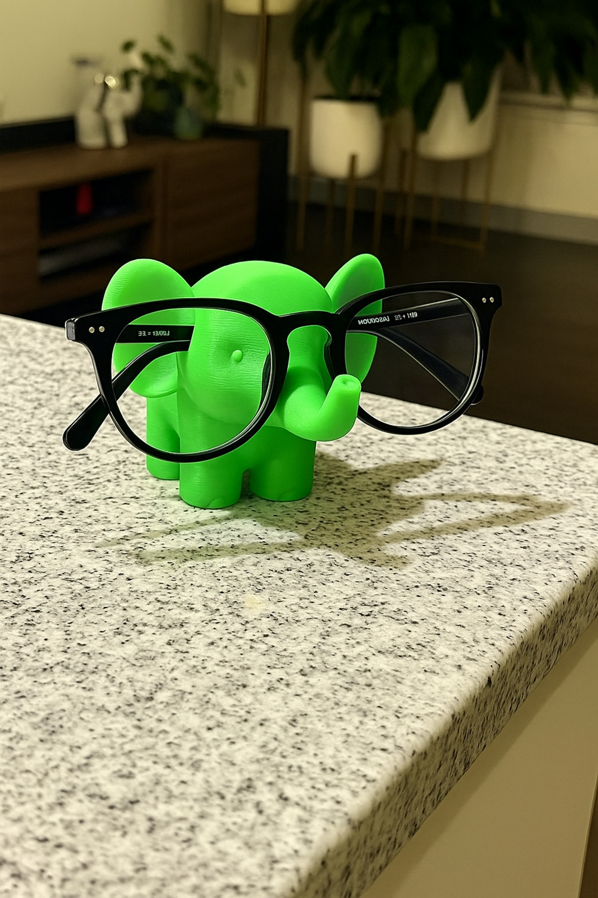 SLM Sevimli Fil Gözlük Standı Açık Yeşil