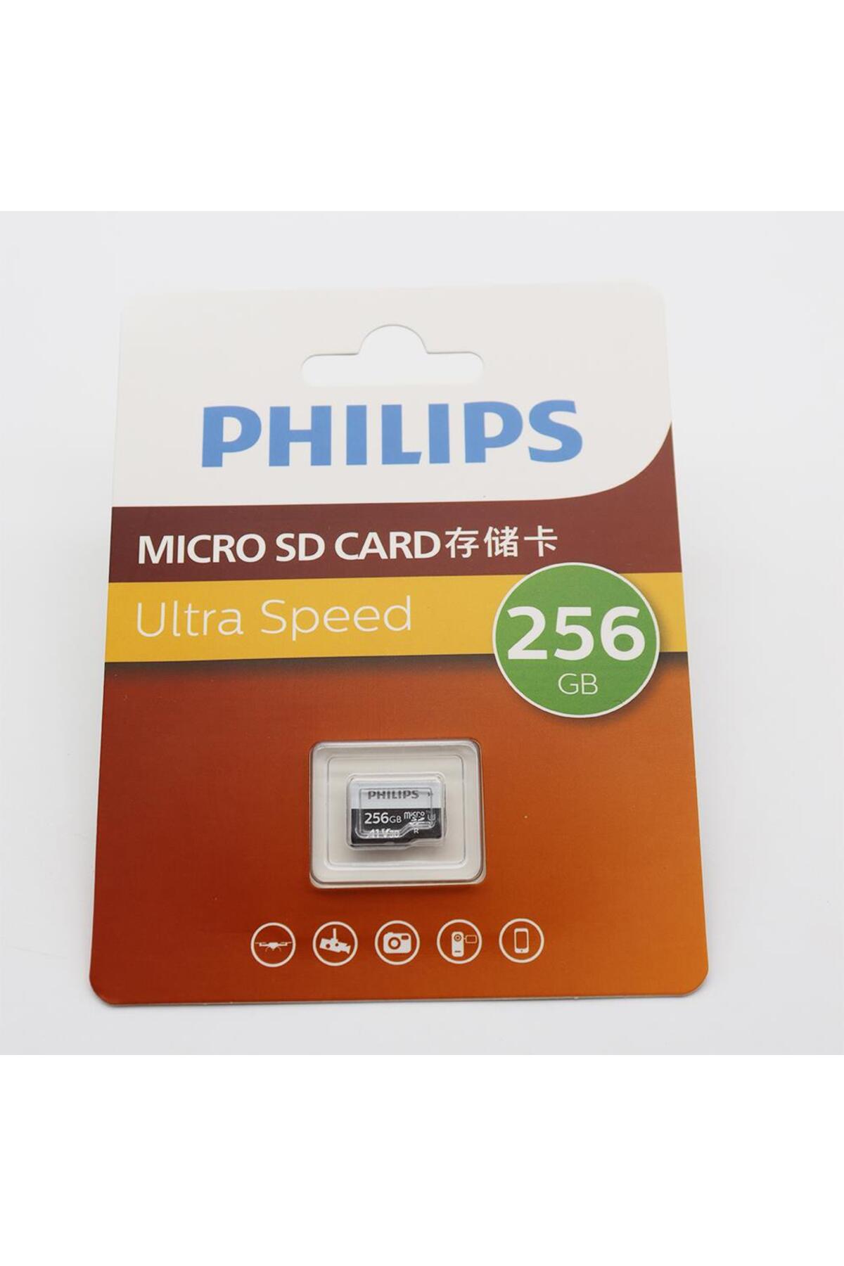 happy SAS HAPPI CDセット Philips 256GB A1 V30 MicroSDXC Hafıza Kartı (Adaptörsüz) - Fiyatı