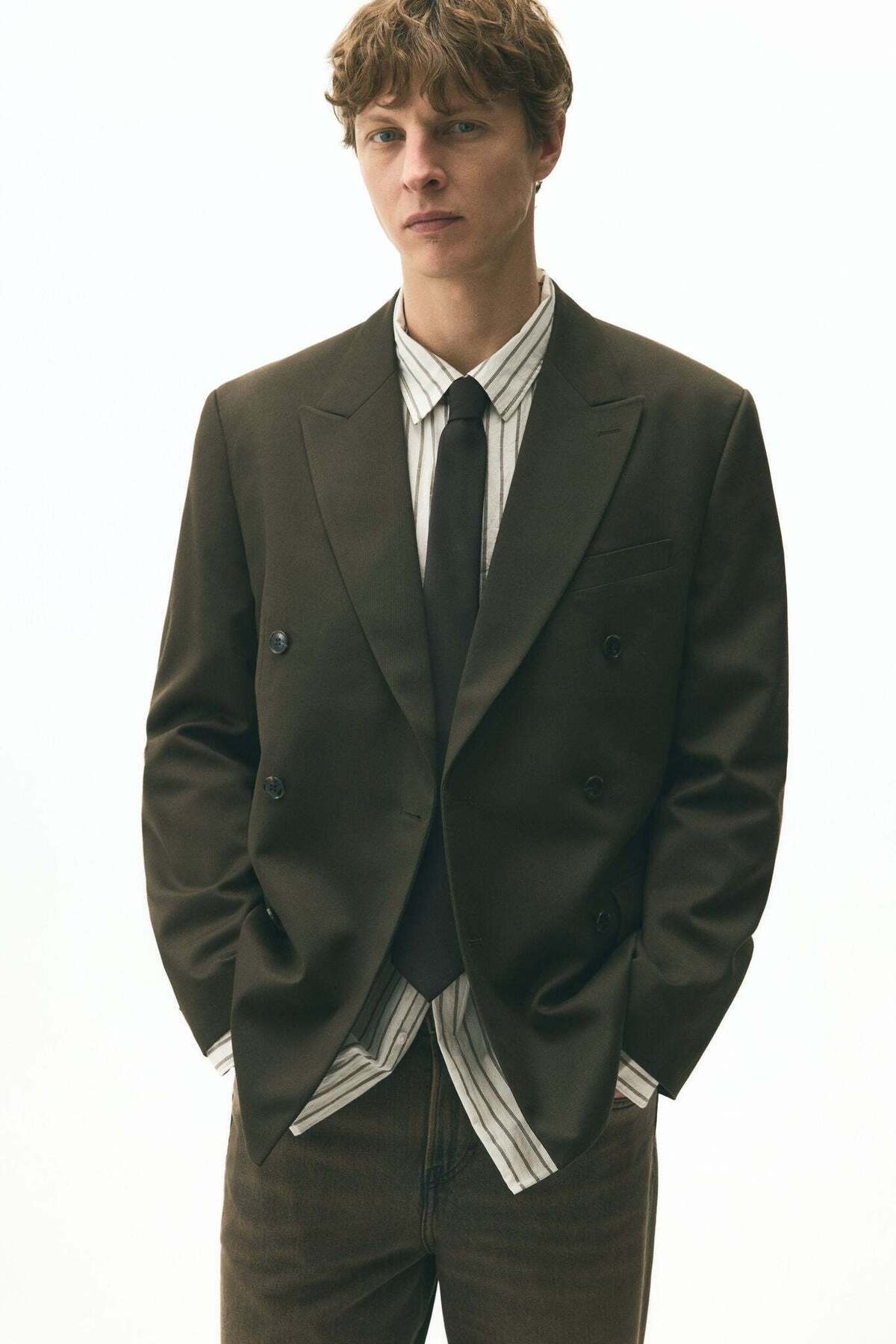 H&M Relaxed Fit Double-breasted jacket