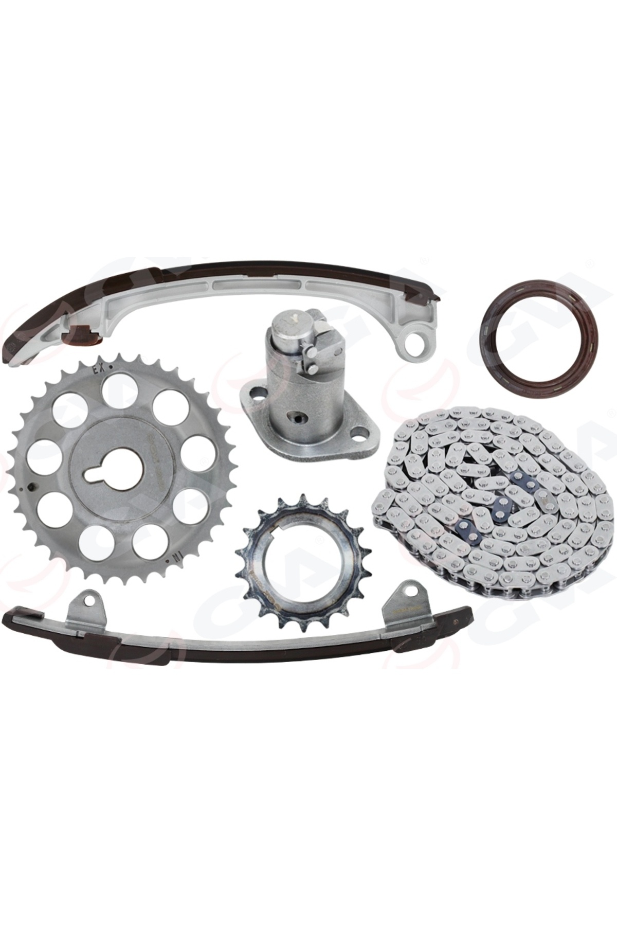GVA EKSANTRİK ZİNCİR SETİ TOYOTA AVENSIS 2.0L 1AZFSE AZT220 AZT250 00-08 / RAV4 2.0L 1AZ-FE