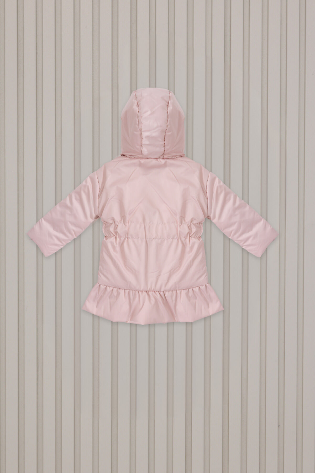 U.S. Polo Assn. Kız Bebek Pembe Bebek Mont fotoğrafı 3 (önizleme)