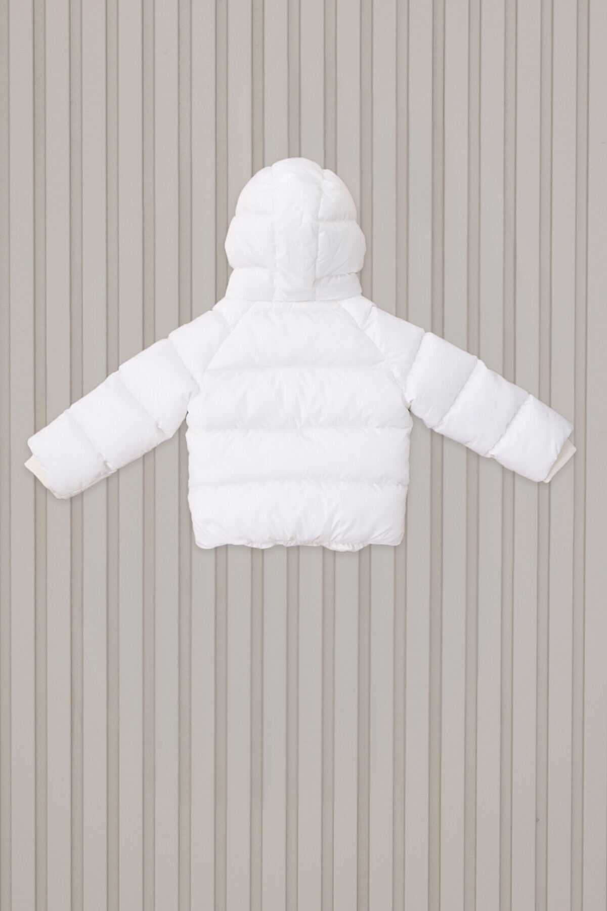 U.S. Polo Assn. Kız Bebek Beyaz Bebek Mont fotoğrafı 3 (önizleme)