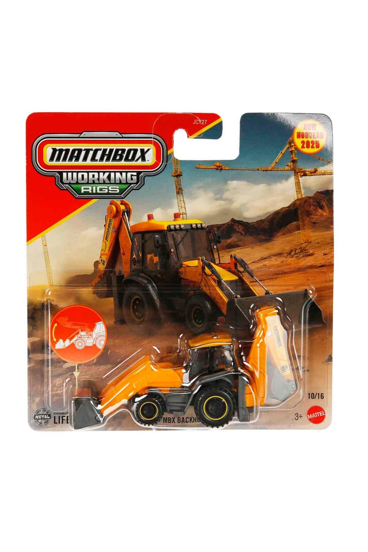 Matchbox İş Araçları Serisi JCY27 - Mbx Backhoe Jbx68 - Fiyatı
