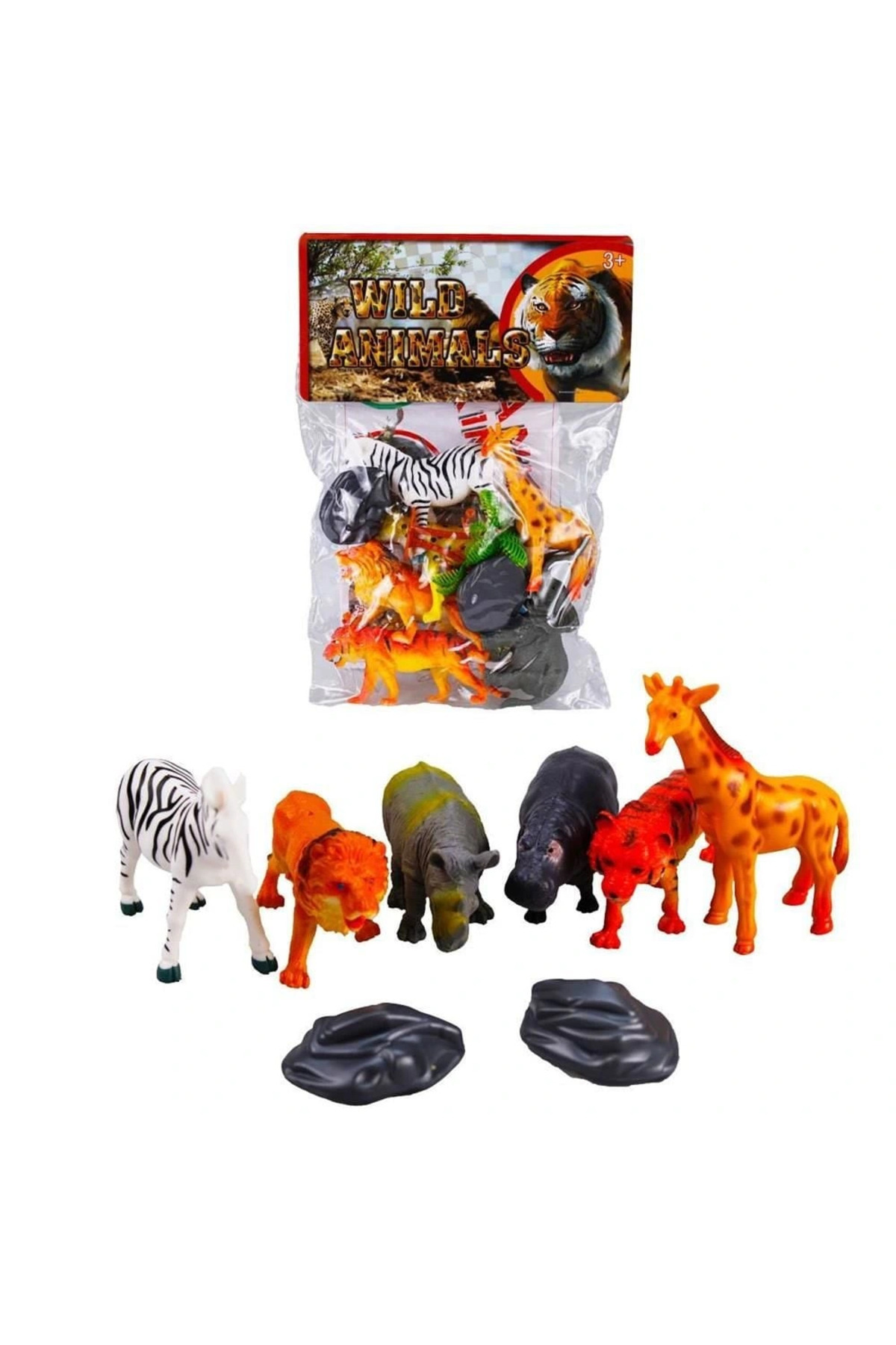 مجموعه ۶ فیگور حیوانات وحشی