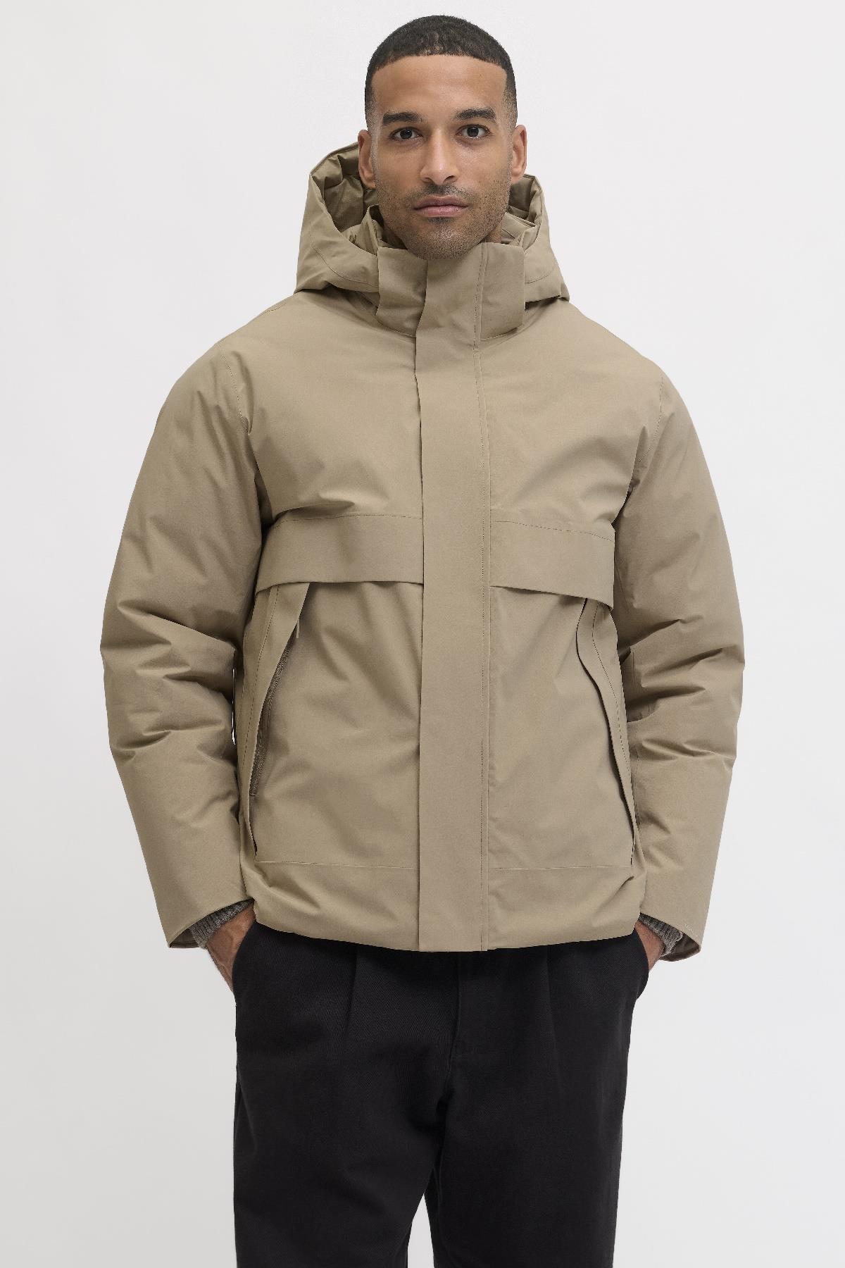 کاپشن مردانه راسته آستین بلند | جک اند جونز Jack & Jones 12280905 - تصویر 3