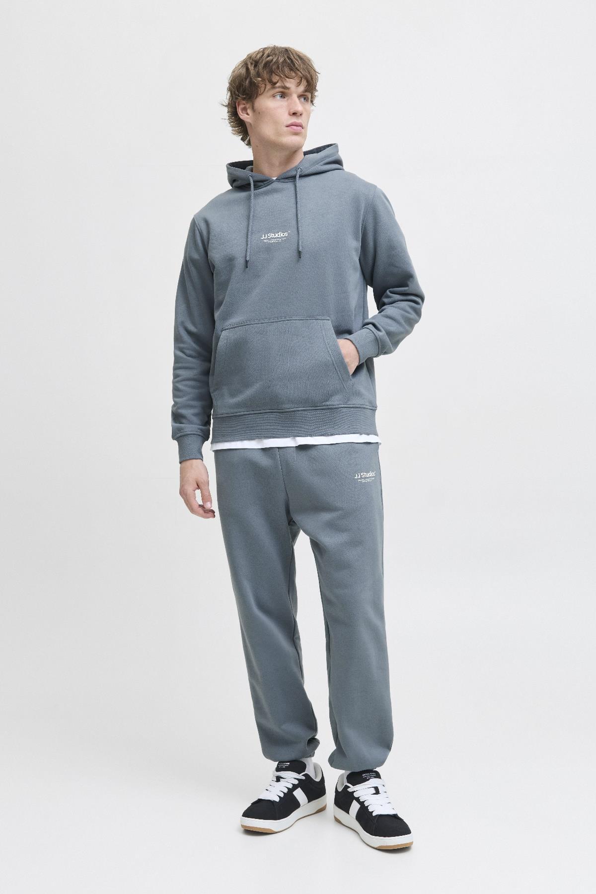 سویشرت مردانه راسته آستین بلند | جک اند جونز Jack & Jones TYCBACE38B3E70E4571772200 - تصویر 4