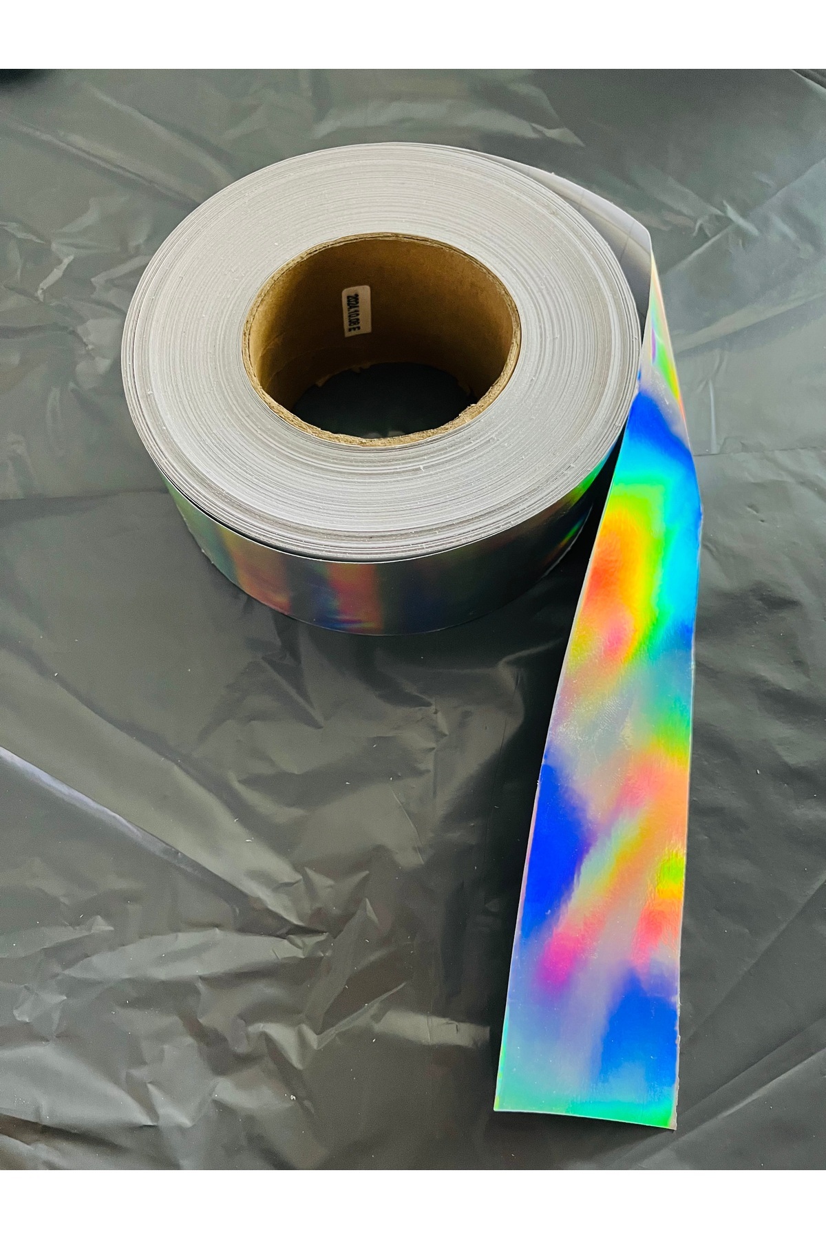 İŞCAN MOTOR Hologram Şerit Folyo 6x200cm Kaplama Folyosu 2 Metre