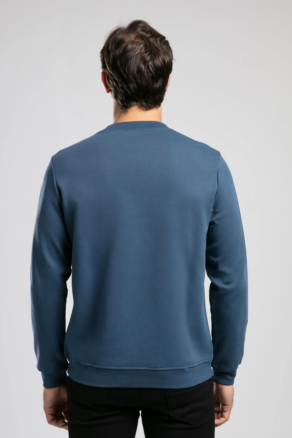 سویشرت مردانه طرح دار آستین بلند | لی کوپر Lee Cooper 261 LCM 241058 2601 - تصویر 3