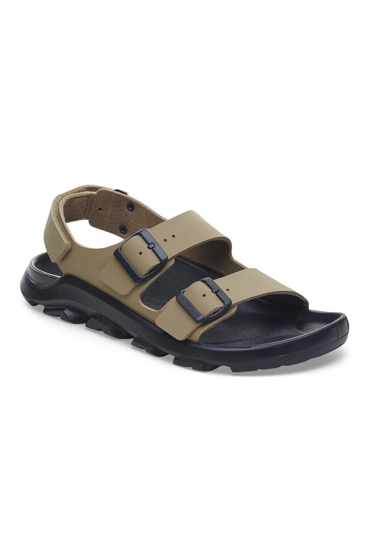 صندل مردانه خاکی Mogami Terra Bf بیرکن استاک صندل Birkenstock