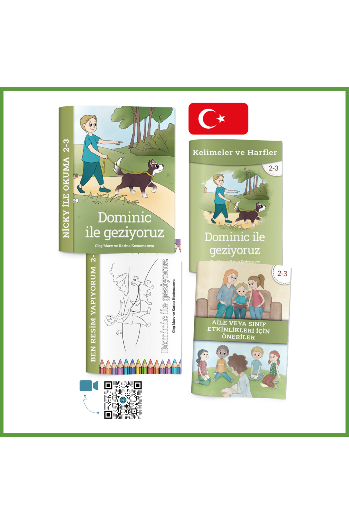 Reading with Nicky Dominic ile yürüyüş (2.3) (Dominic’s Walk)