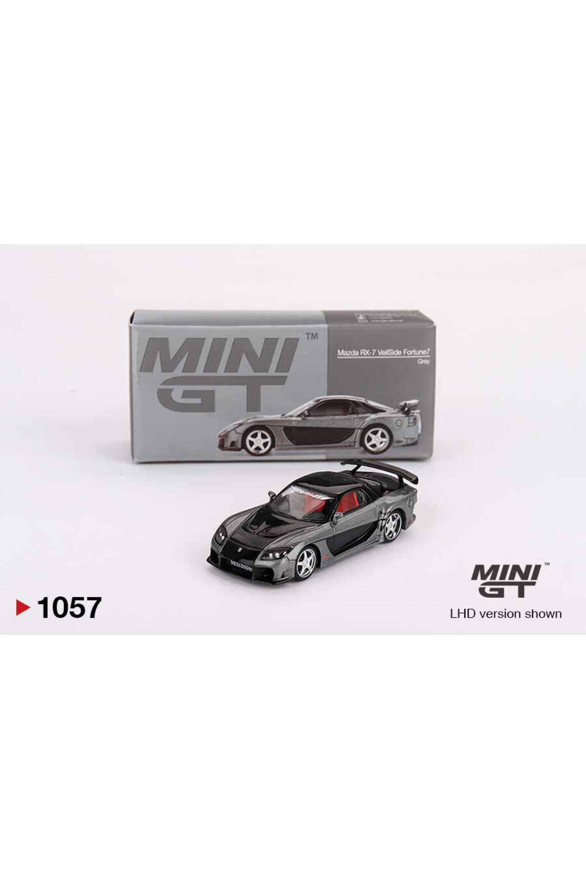 mini gt 1:64 Mazda RX-7 VeilSide Fortune Grey Diecast Model Araba