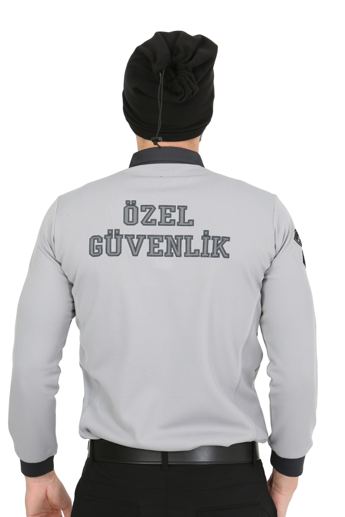 Yeni Kamu Personel Özel Güvenlik Kışlık Erkek Sweatshirt (Armalı) — خاکستری MCGV0060222 — تصویر 4 از 6