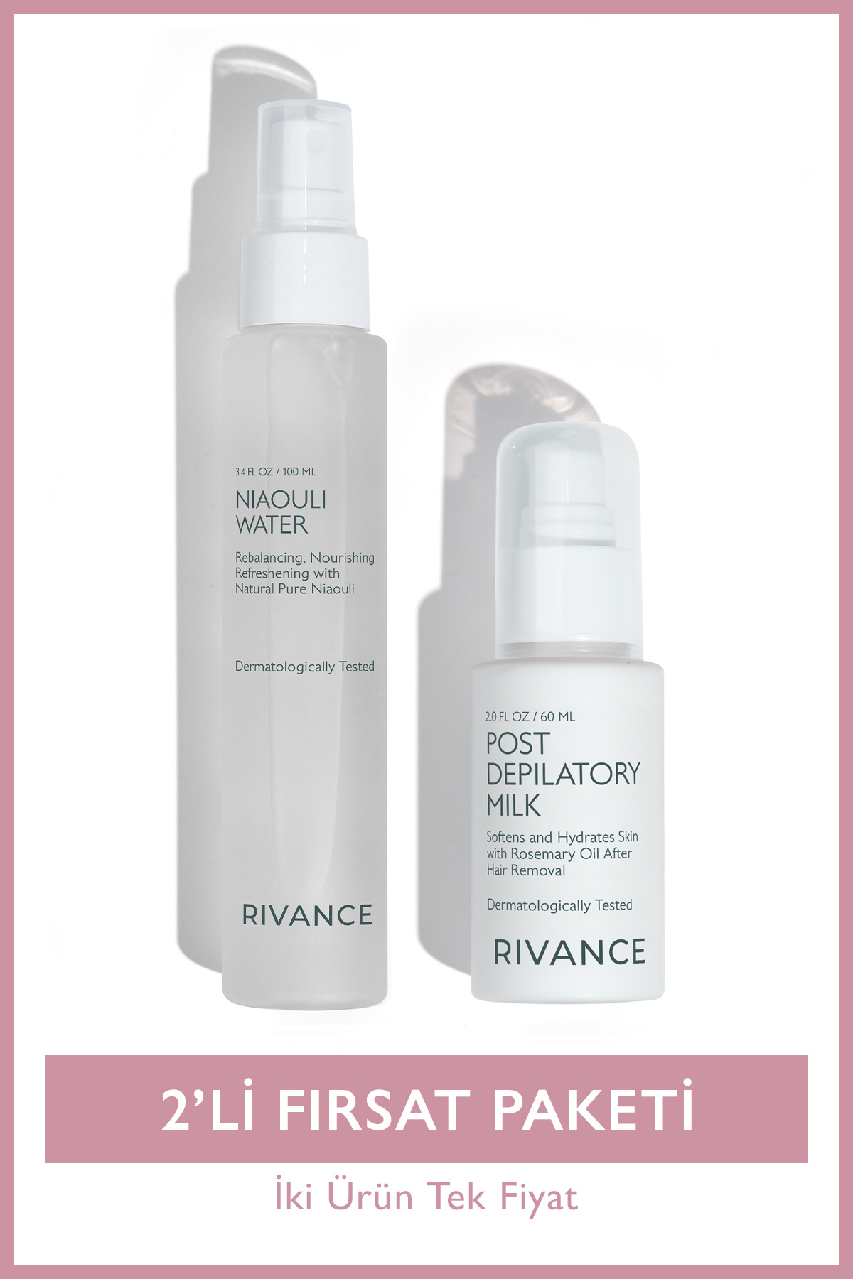 Rivance Niaouli Suyu + Tüy Süt 2'li Avantaj Paketi