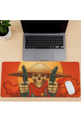 MO DOU 90x40 XXL Oyuncu Mousepad Özel Desenli Kaymaz Tabanlı Geniş Gaming Mas...