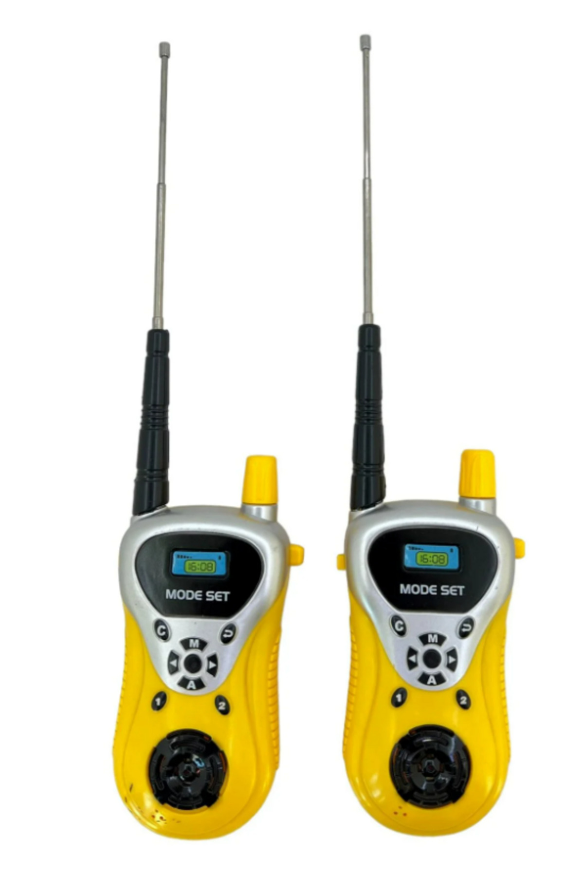 babydoor 100 Metre Çekim Mesafeli Oyuncak Telsiz Walkie Talkie 2'li Paket Çocuk Pilli Telsiz fotoğrafı 5 (önizleme)