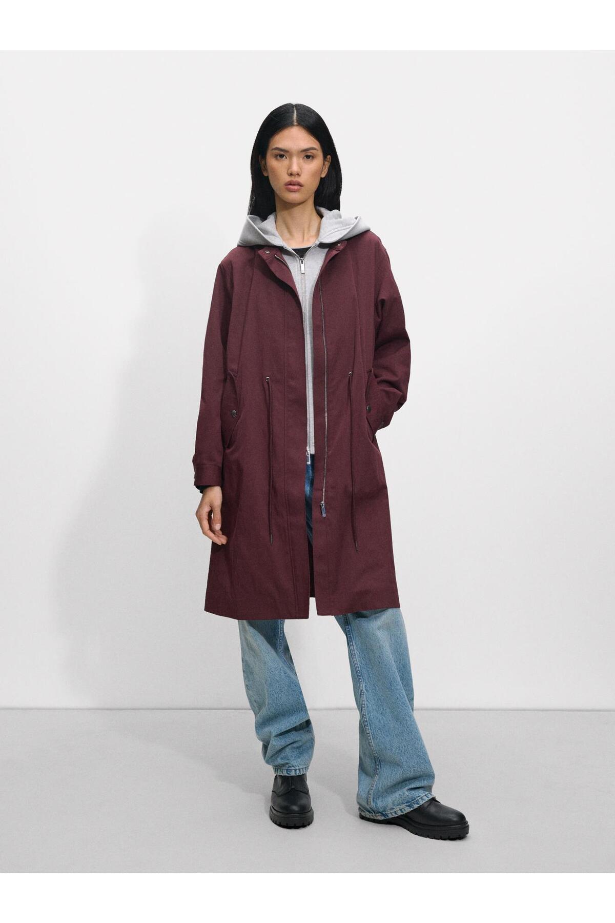 Cotton Long Coat