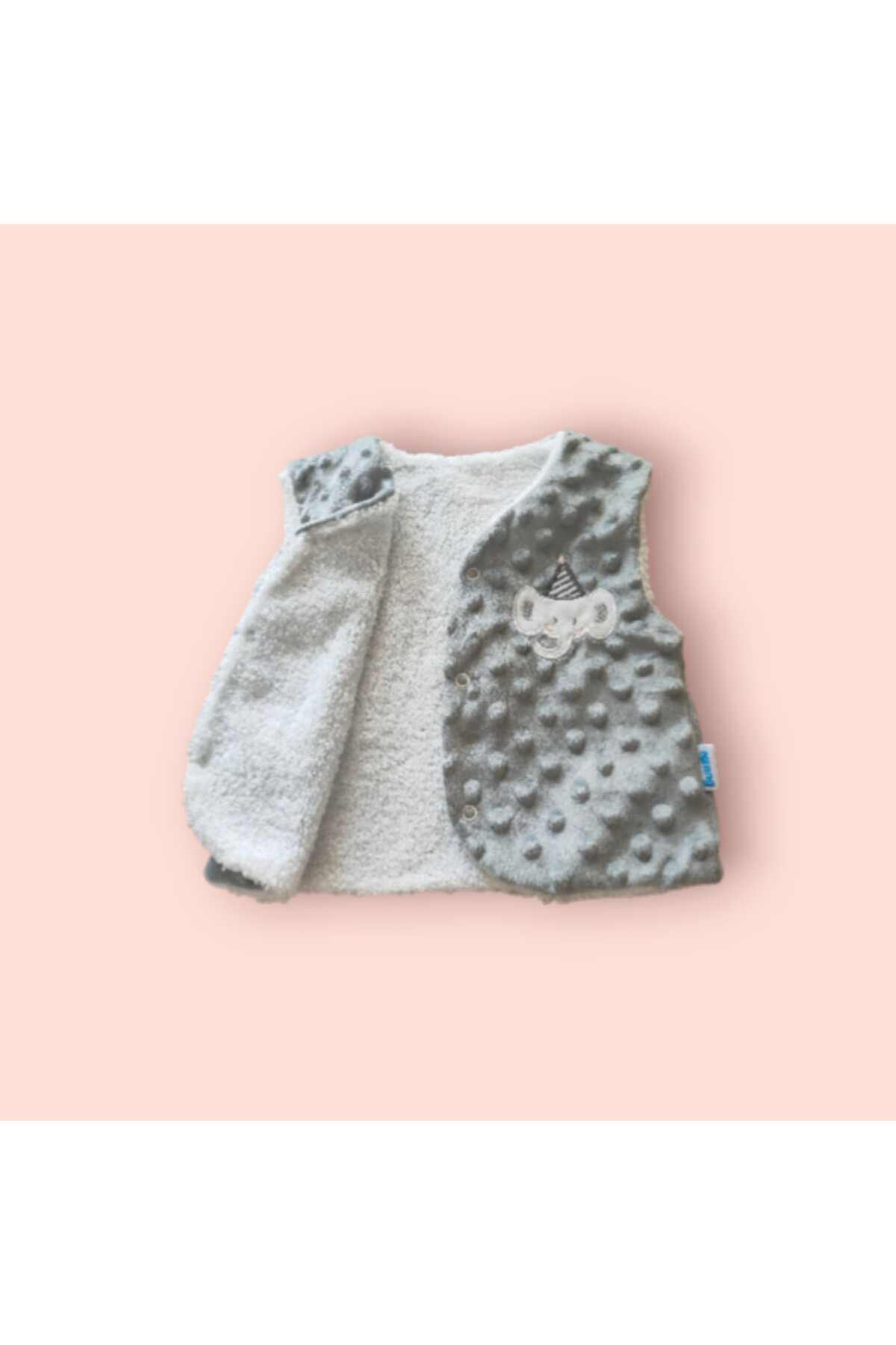 Buude Kids Bebek Yeleği Welsoft Kumaş iç kısmı pamuklu fotoğrafı 3 (önizleme)