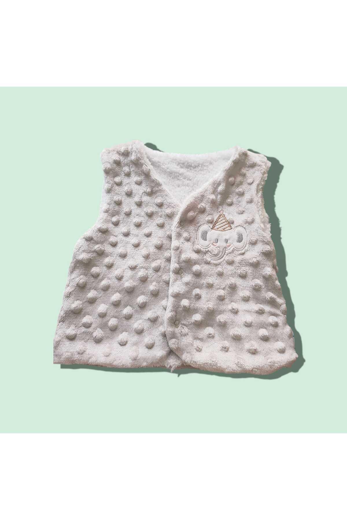 Buude Kids Bebek Yeleği Welsoft Kumaş iç kısmı pamuklu fotoğrafı 4 (önizleme)
