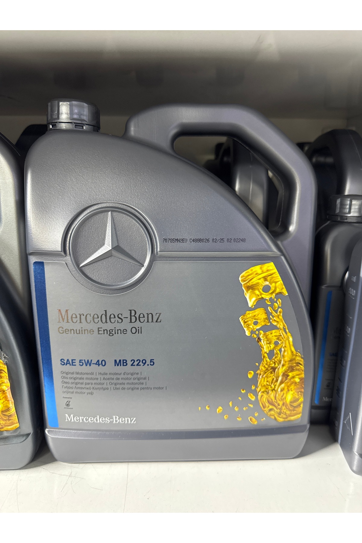 OEM Mercedes-Benz Motor yağı 5W40 MB 229.5 - Fiyatı