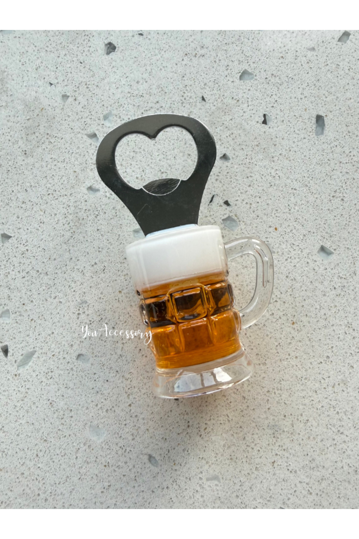 You Accessory İÇECEK AÇACAĞI ŞİŞE AÇACAĞI İÇİ SIVI DOLU GAZOZ AÇACAĞI