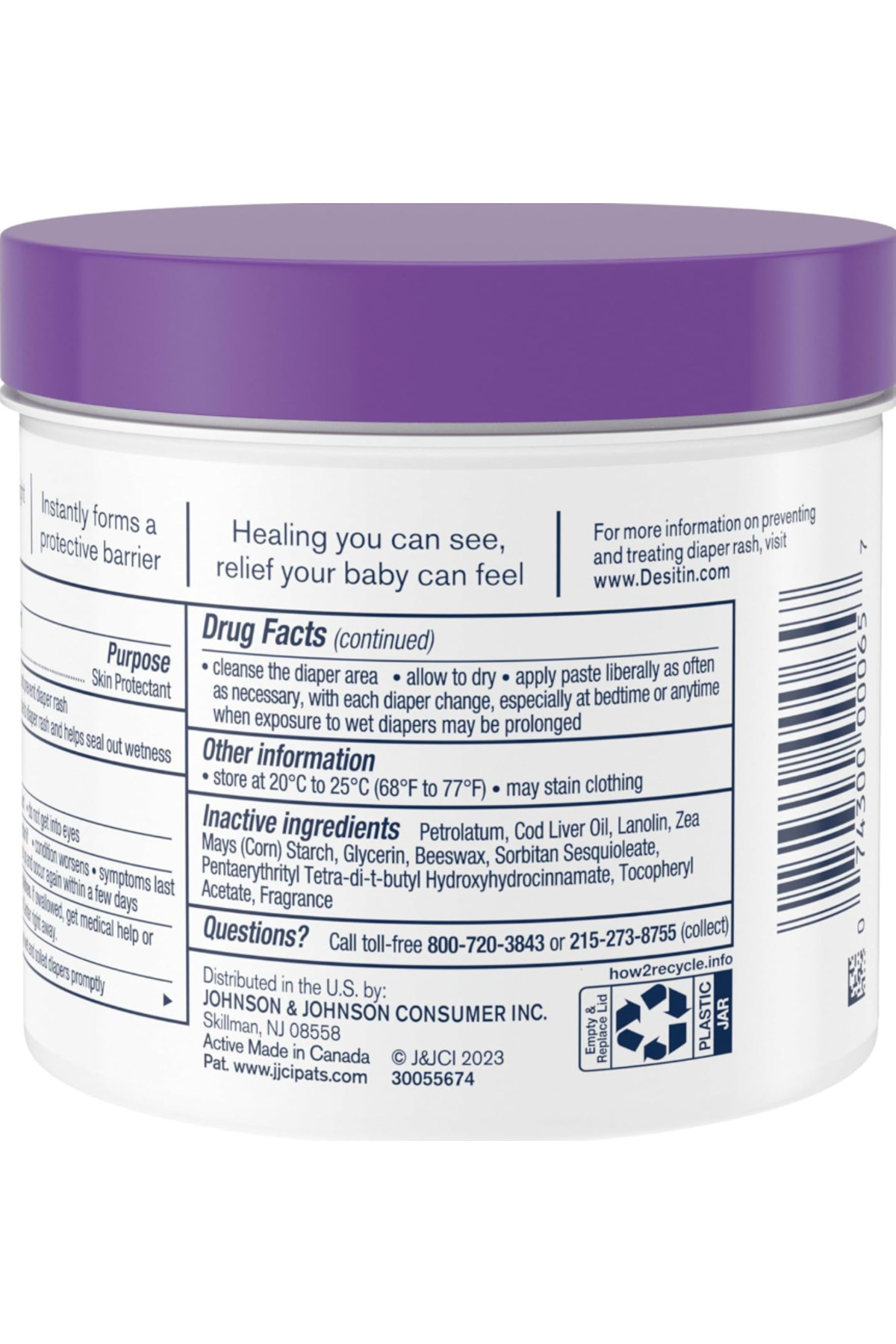 Desitin Maximum, Strength Baby Diaper Rash Cream, 40% Zinc Oxide for Treatment, Relief & Prevention, 454gr fotoğrafı 2 (önizleme)