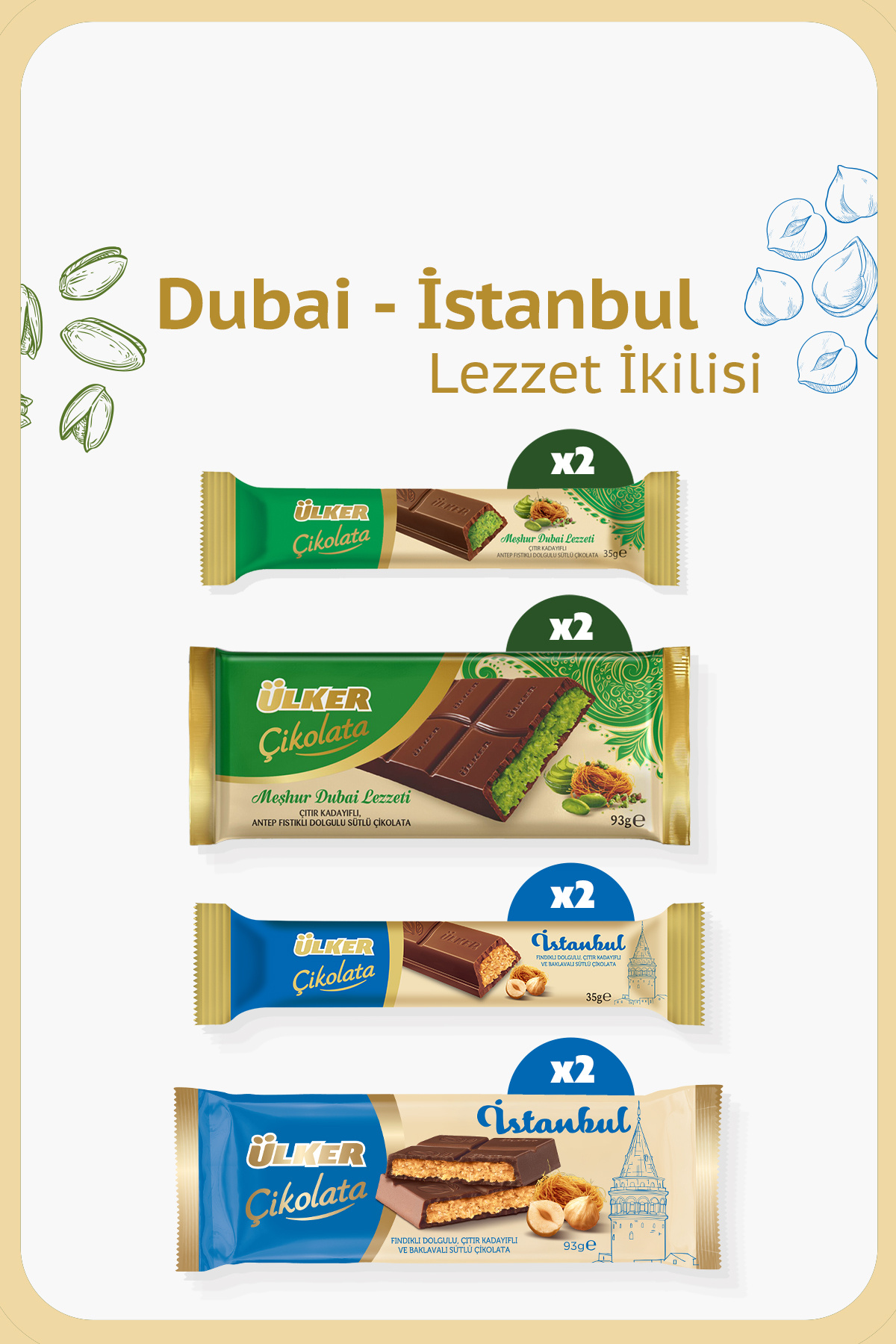 Ülker DUBAİ - İSTANBUL Lezzet İkilisi