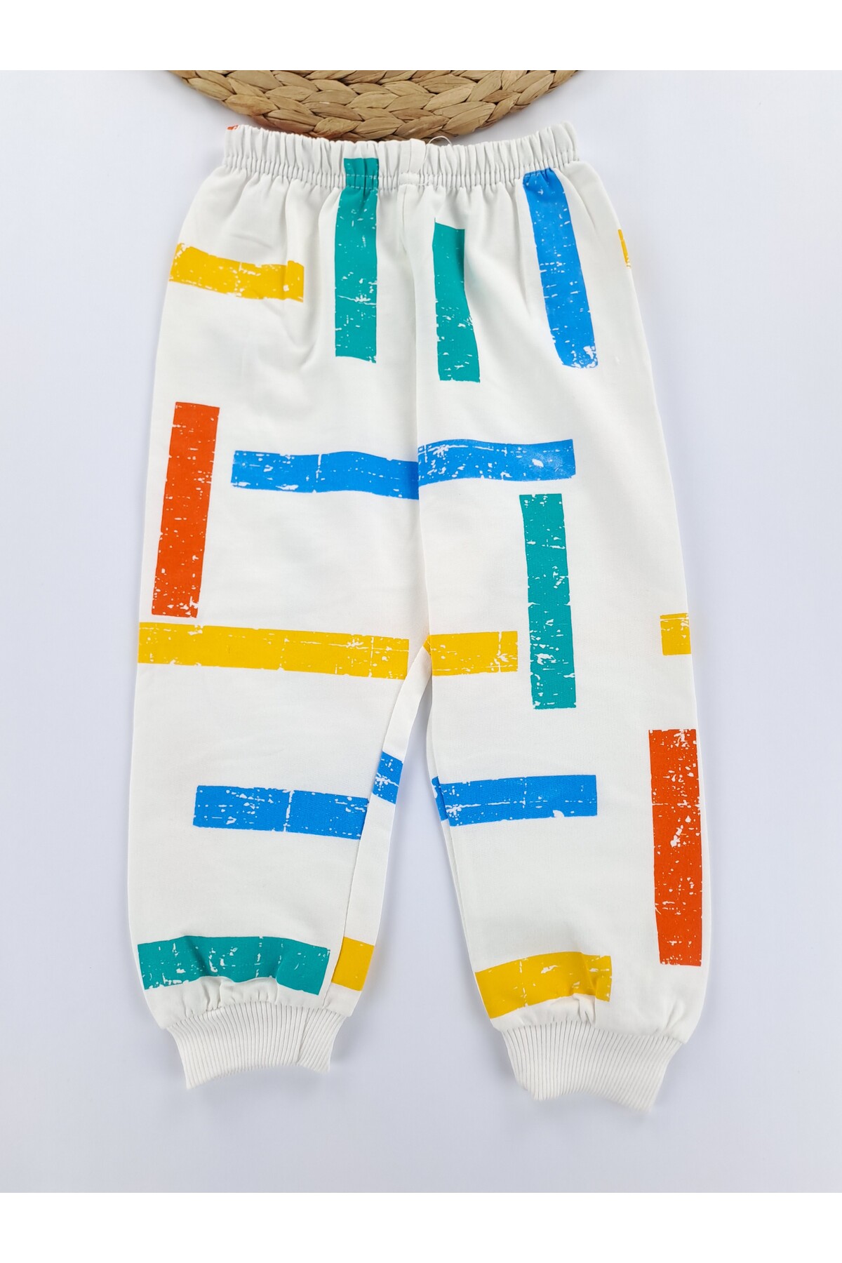 Butik Erkek Çocuk Pijama Takımı İkili Takım İkili Pijama Takımı İki İplik Şardonsuz fotoğrafı 3 (önizleme)