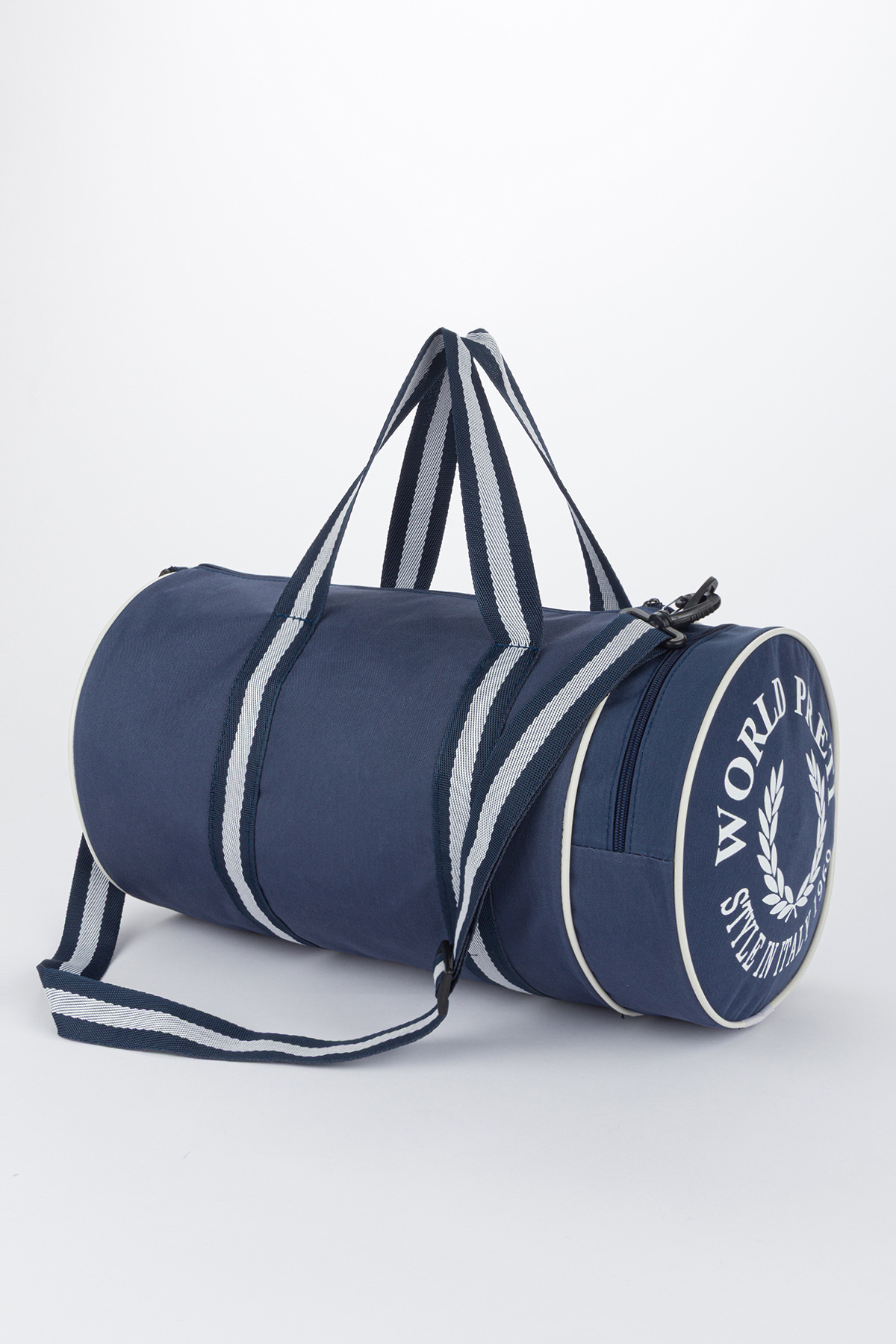 Butik  Silindir Sporcu Çantası Siyah Omuz Askılı Fitness Sp - Görsel 4