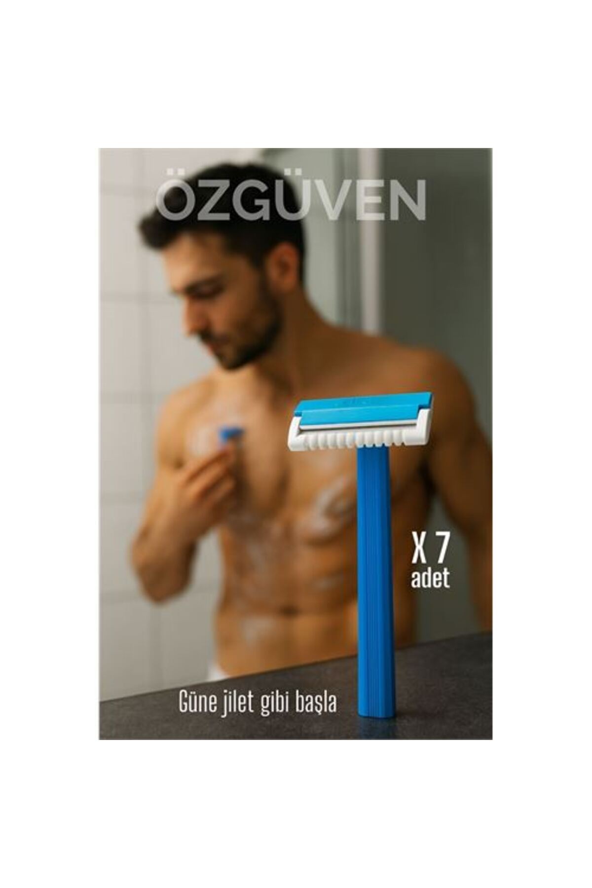 Skygo Banyo Jileti Unisex 7'li Paket