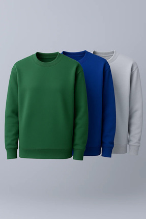 COMBİNE MİCHAİL Kadın Premium Salaş Kışlık 3 Lü Sweatshirt