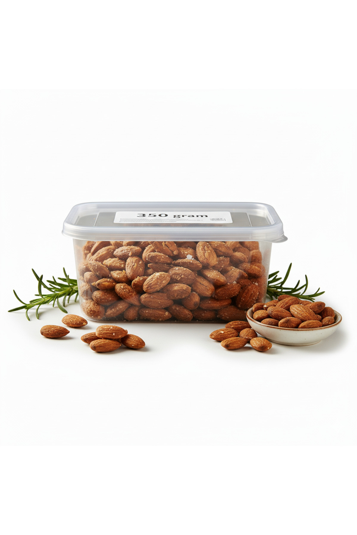 Markasız ucuz Doğal Kavrulmuş Badem 350 Gr