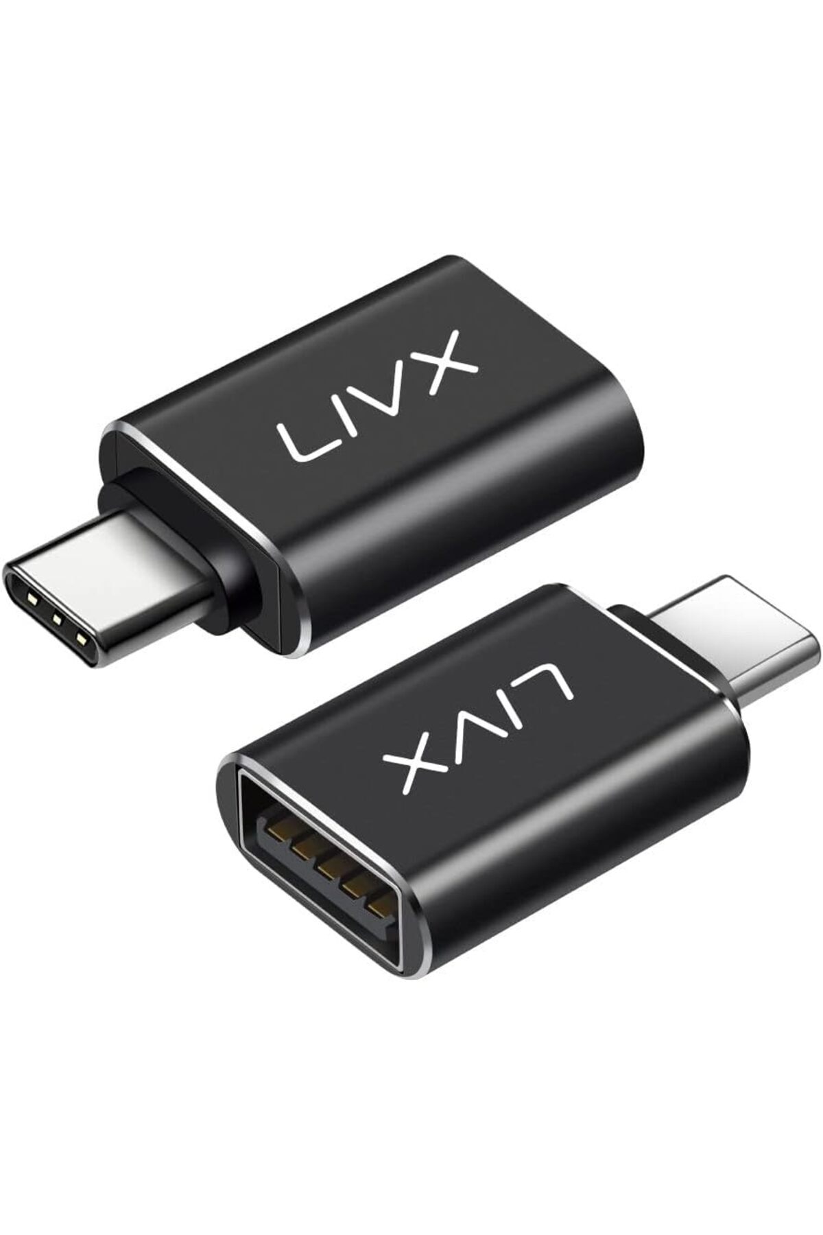 Savings Sphere USB 3.1 To Type-C 10Gbps 3A Hızlı Şarj ve Aktarımı Çevirici Dönüştürücü OTG Siyah OTGCZ