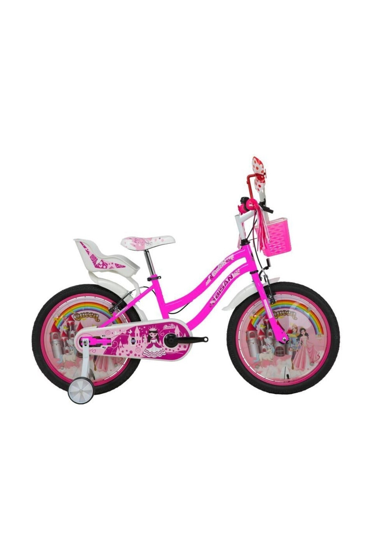 Bisan QUEEN 20 JANT PEMBE ÇOCUK BİSİKLETİ BLC