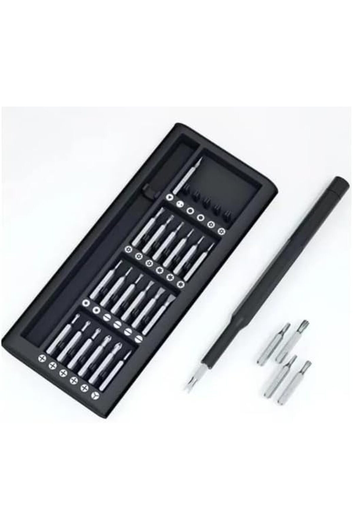 STOREMAX 1 Arada Tornavida Seti, Elektronik Cihaz Tamir Kiti, Çok Fonksiyonlu Profesyonel Alet Seti, Gri 117